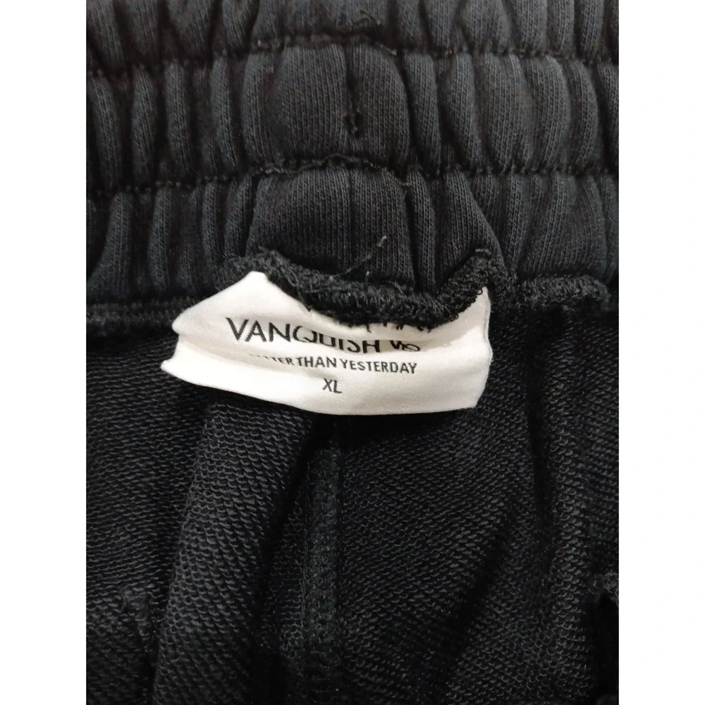 Vanquish Fitness‎ Men's Black Jogger Sweatpants Size XL 2554